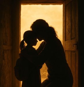 Madre acompañando a su hijo tras una situación de abuso sexual infantil